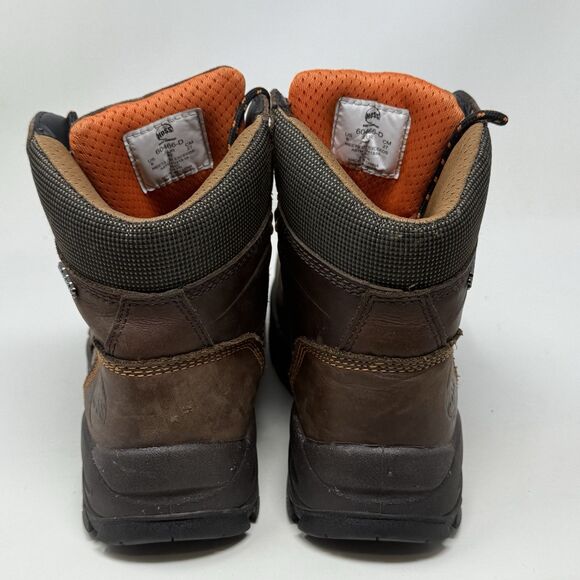 HOSS Hudson Composite Toe Work Boots Mens 9 Brown Leather Insulated Waterproof - Picture 11 of 16